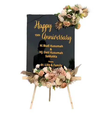 Papan Bunga Akrilik Bantargebang